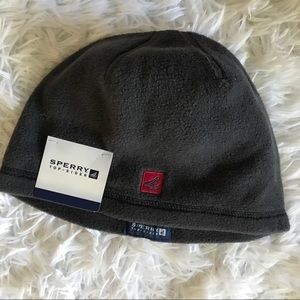 New Sperry Fleece Beanie Hat